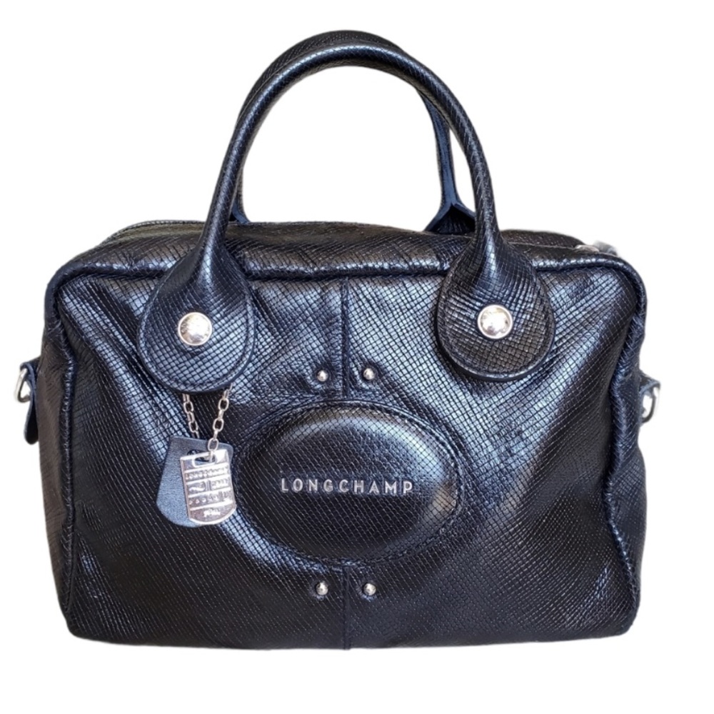 Authentic Longchamp Quadri Top Handle Crossbody